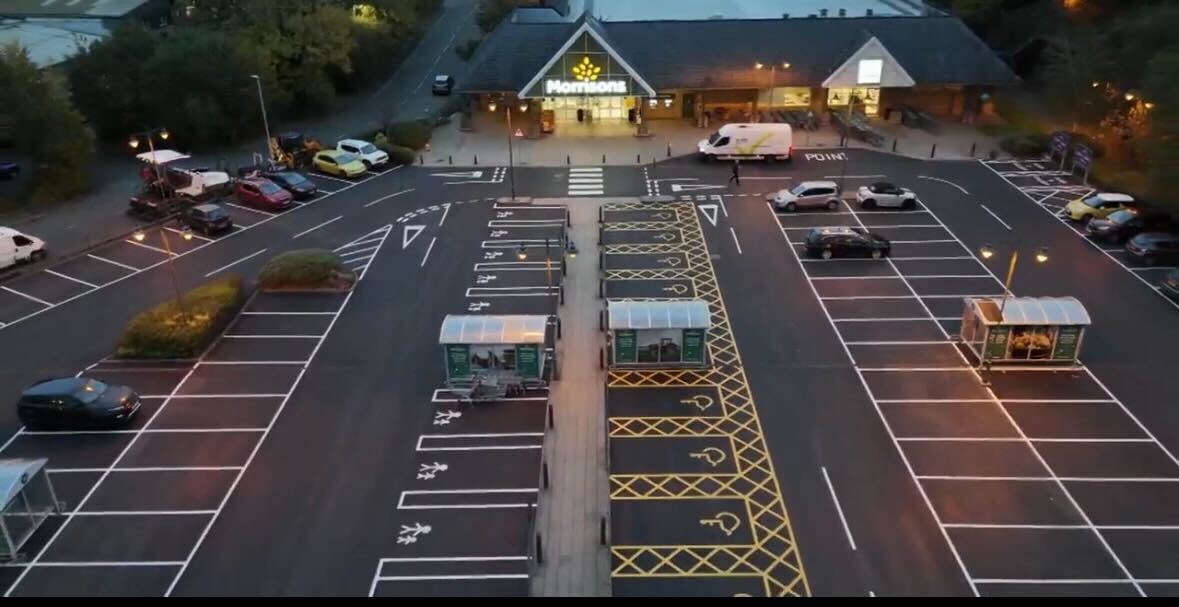 How Do Line Markings Improve Safety in Car Parks?